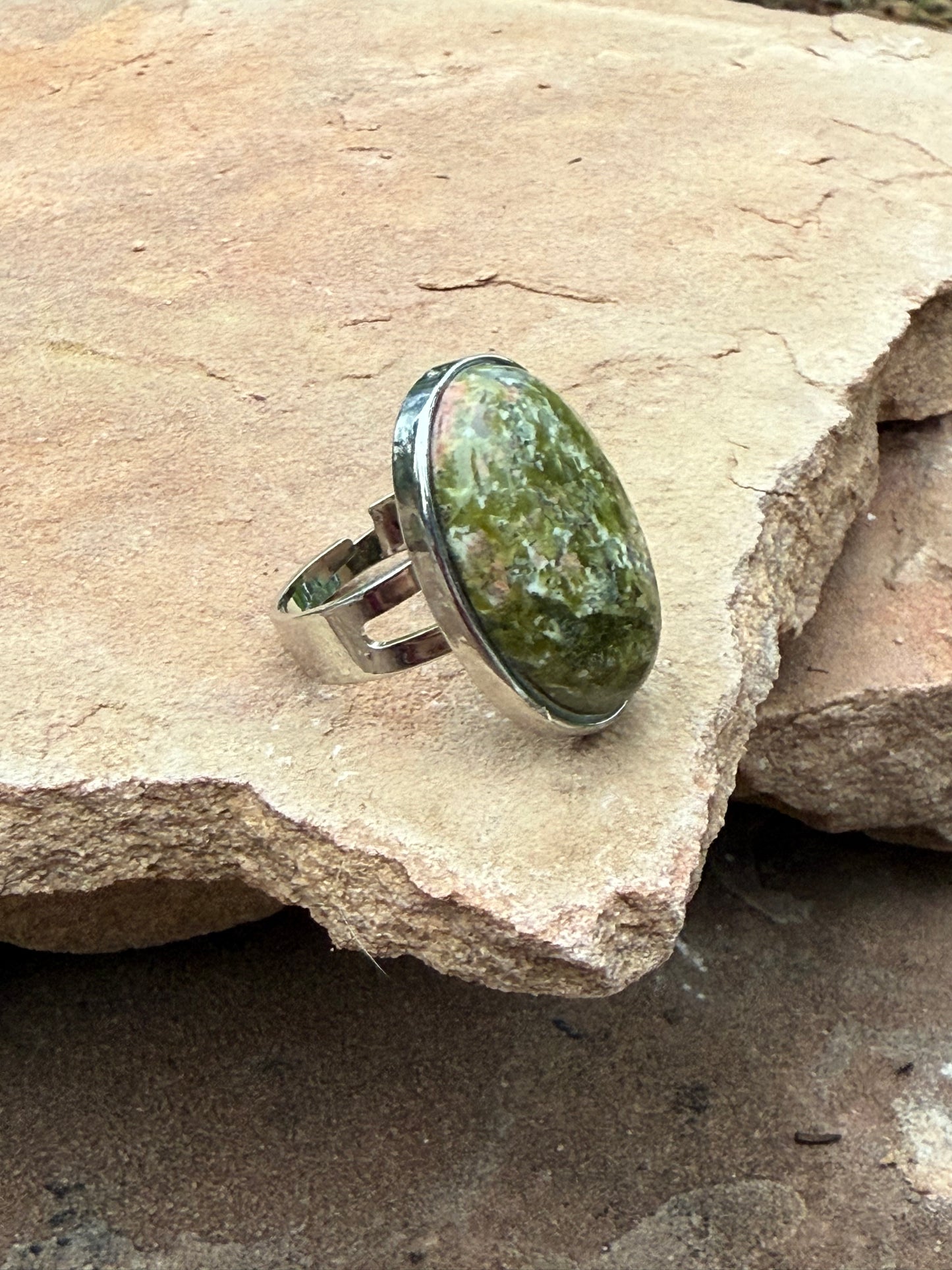 Oval Gemstone Rings