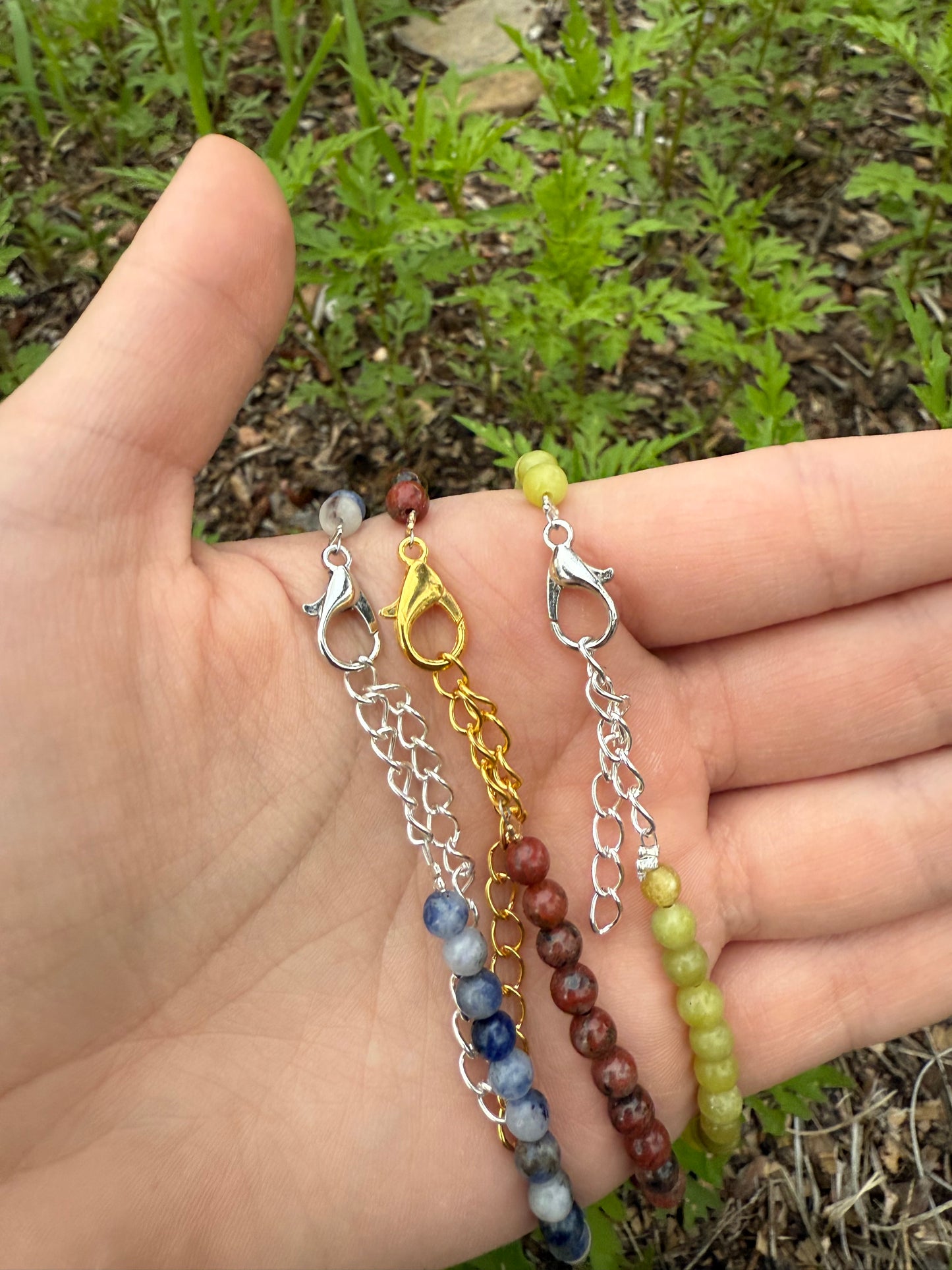 Beaded Gemstone Necklaces