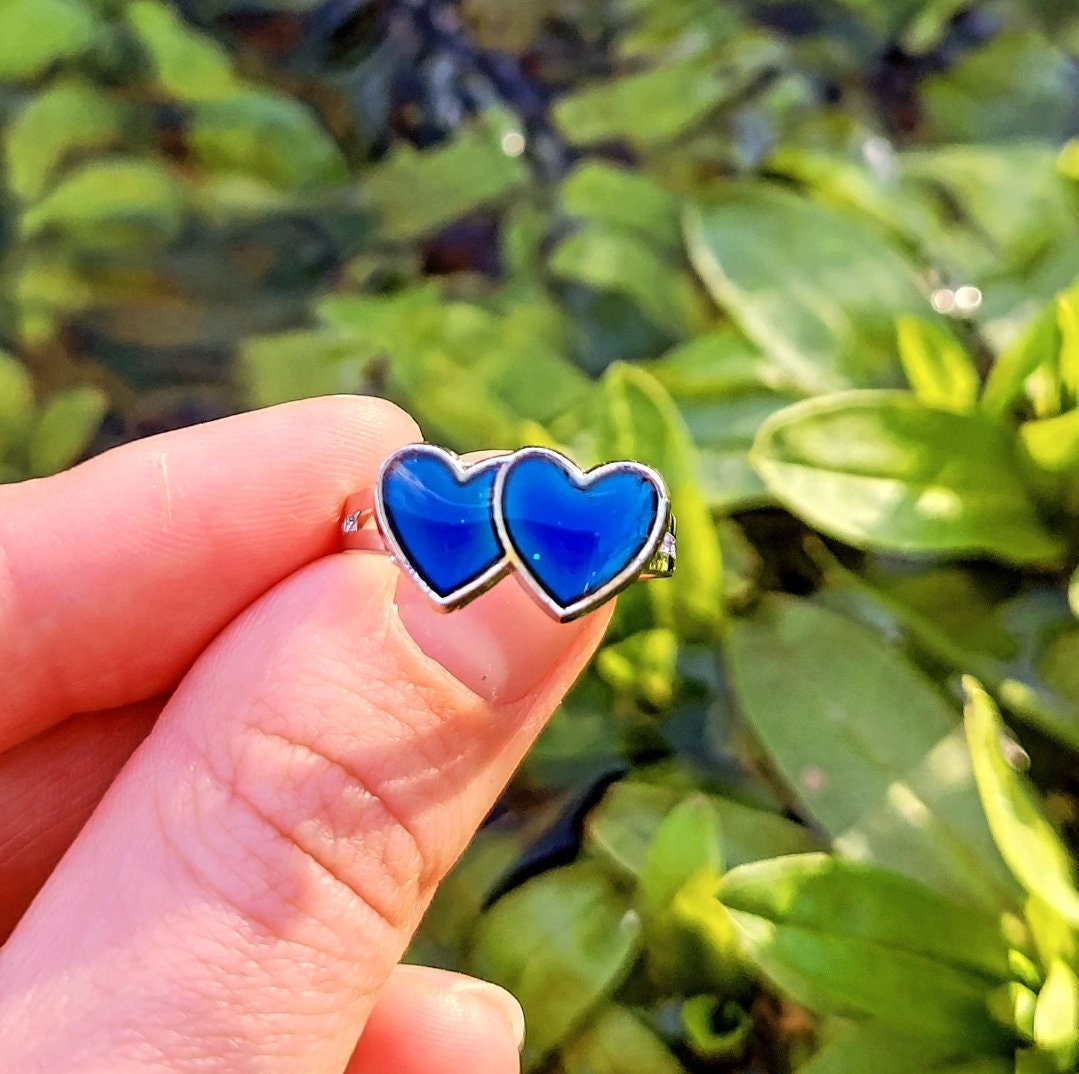 Heart Mood Stone Rings