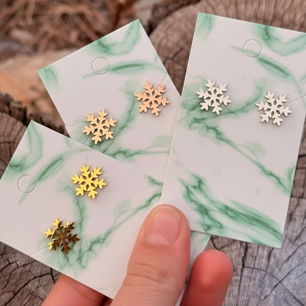 Snowflake Earrings