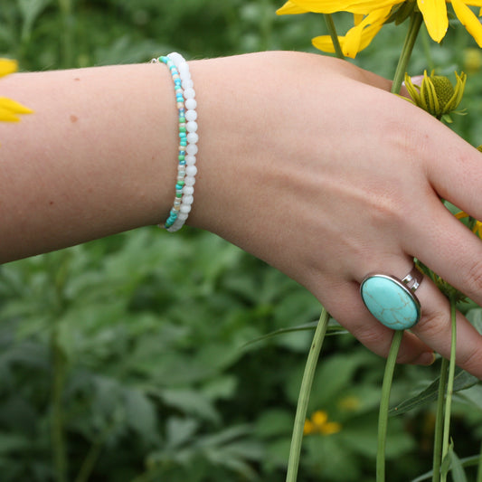 Oval Gemstone Rings