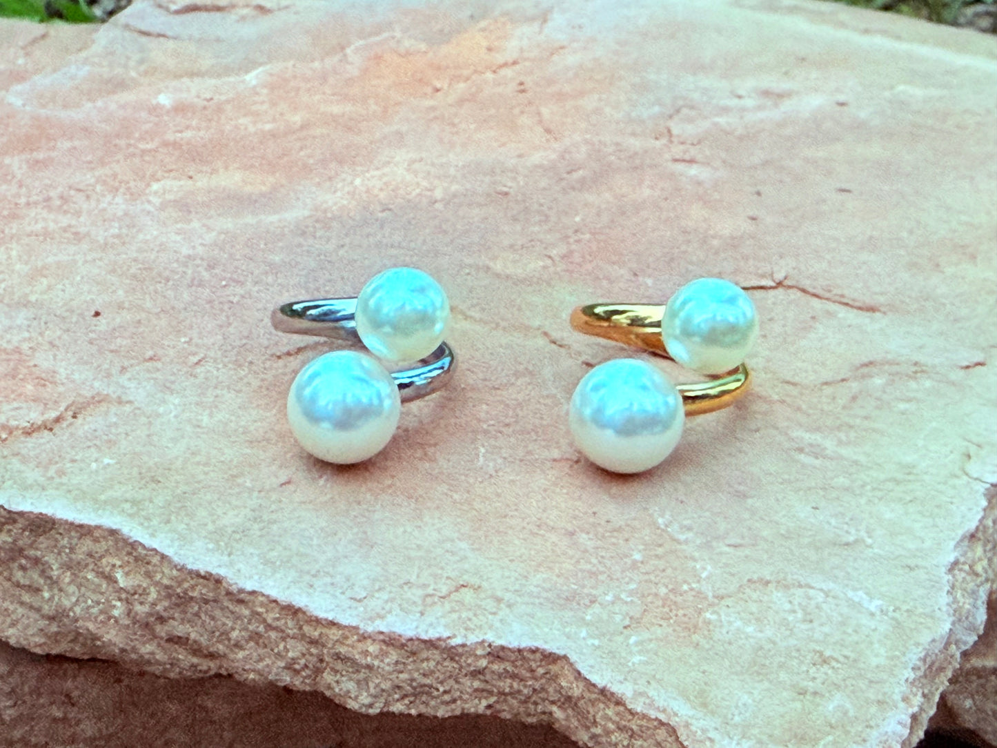 Statement Pearl Rings